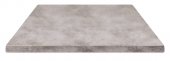 Blat stołowy ZINC, Topalit, blat drewniany, wymiary 70x70 cm, kwadratowy, cynkowy, XIRBI 78648